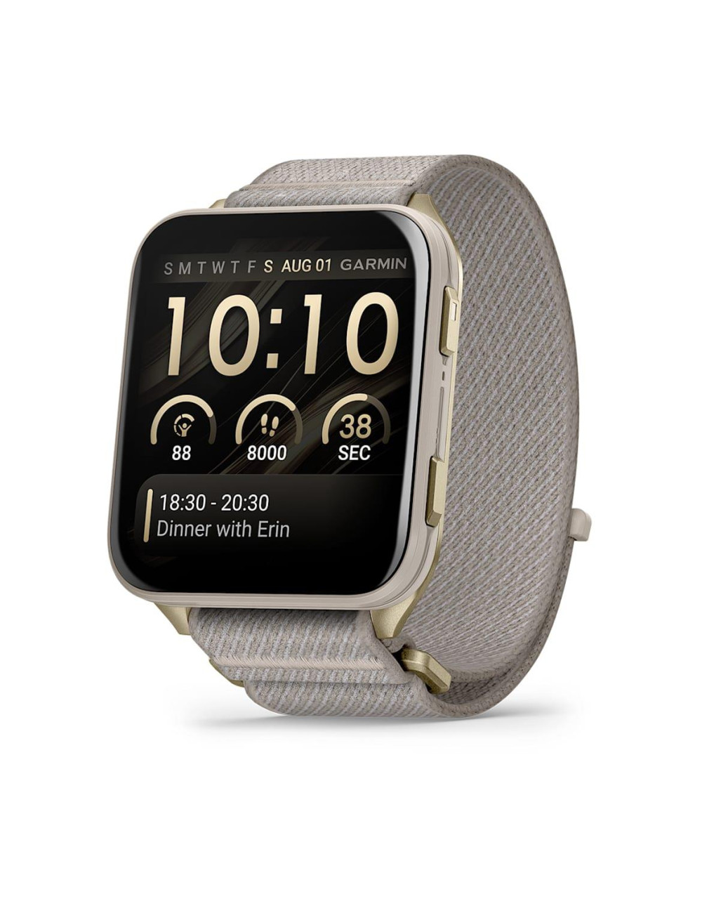 SMARTWATCH VENU X1/GOLD/TITAN 010-02980-09 GARMIN