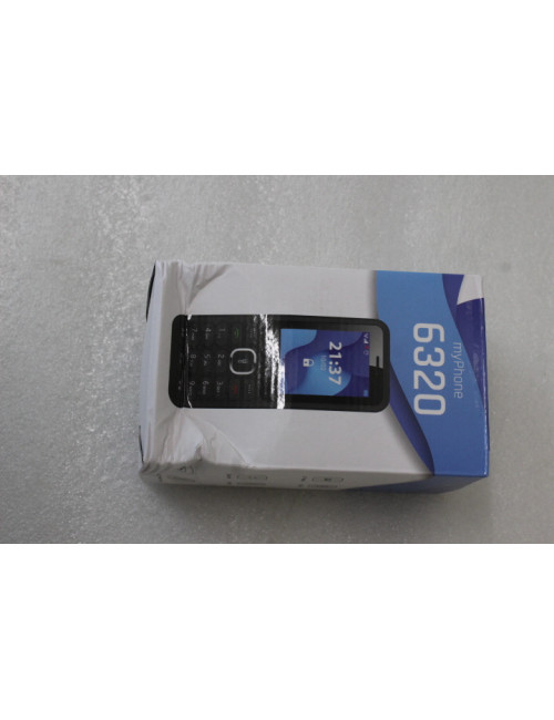 SALE OUT. myPhone 6320 (Black) Dual SIM 2.4" TFT 240x320/32MB/microSD/2G | myPhone 6320 | Black | 2.4 " | TFT | 32 MB | 32 MB | 