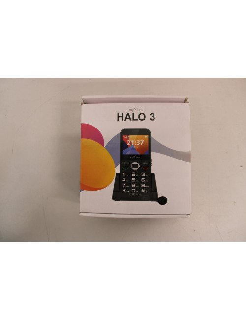 SALE OUT. | myPhone Halo 3 | Black | 2.31 " | IPS | 32 MB | 32 MB | Single SIM | Main camera resolution 0.3 MP | 1000 mAh | DAMA