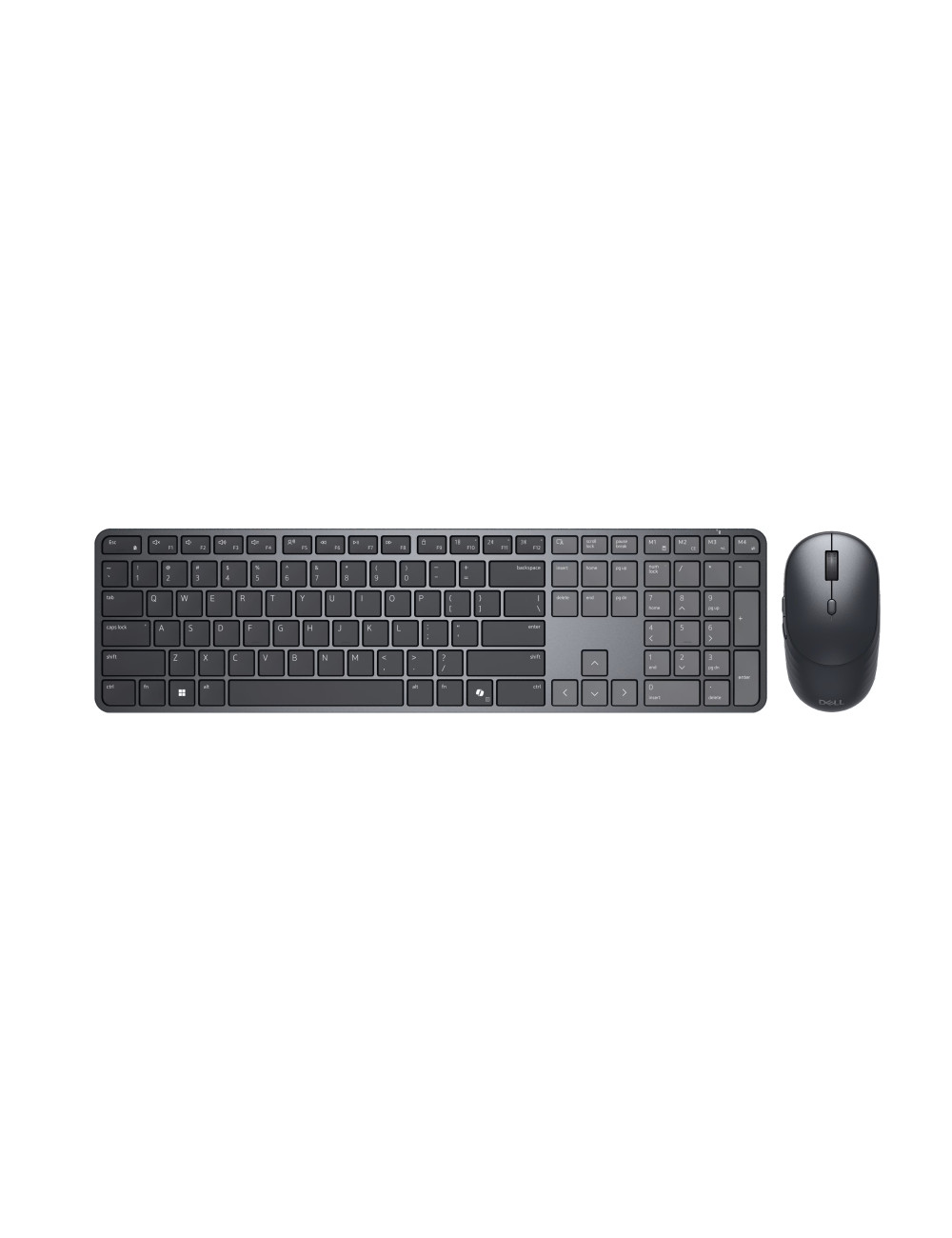 Dell | Pro 7 Slim KM726 | Keyboard and Mouse Set | Wireless | Mouse included | Batteries included | Lithuanian | Wireless connec