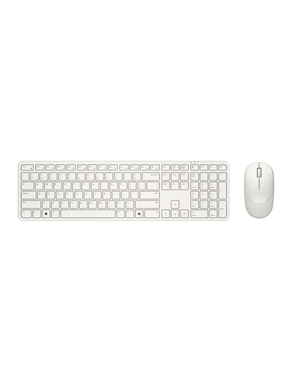 Dell | Pro 5 KM526 | Keyboard and Mouse Set | Wireless | Mouse included | Batteries included | US International | Wireless conne