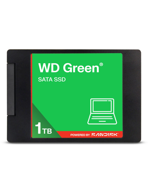 SSD|SANDISK|Green|POWERED BY SANDISK|1000 GB|Serial ATA III|Read speed 545 MB/s|2.5"|WDS100T5G0A-00CPT0