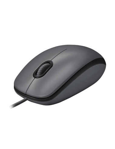 MOUSE USB OPTICAL M100/BLACK 910-006652 LOGITECH
