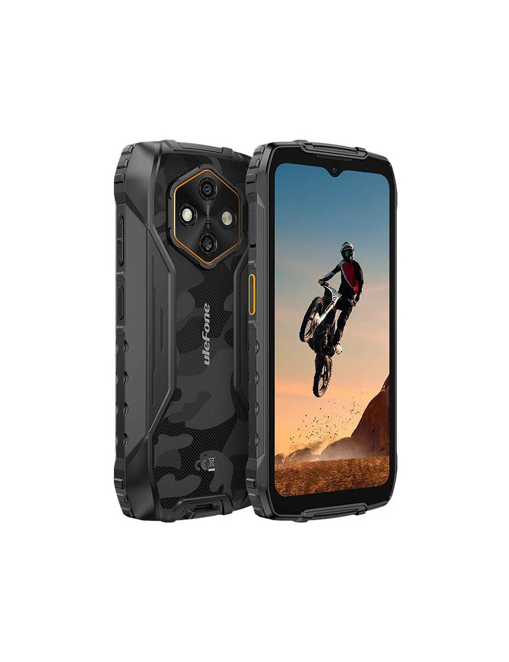 MOBILE PHONE RUGKING 4 PRO/8/256GB BLACK ULEFONE