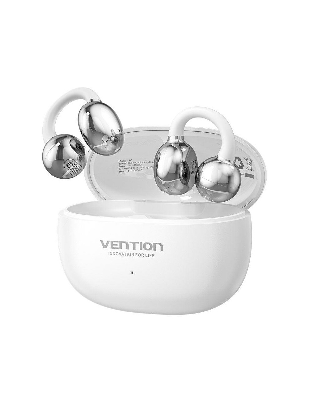 HEADSET WRL ECHO CLIP A11/WHITE NBWW0-PH VENTION