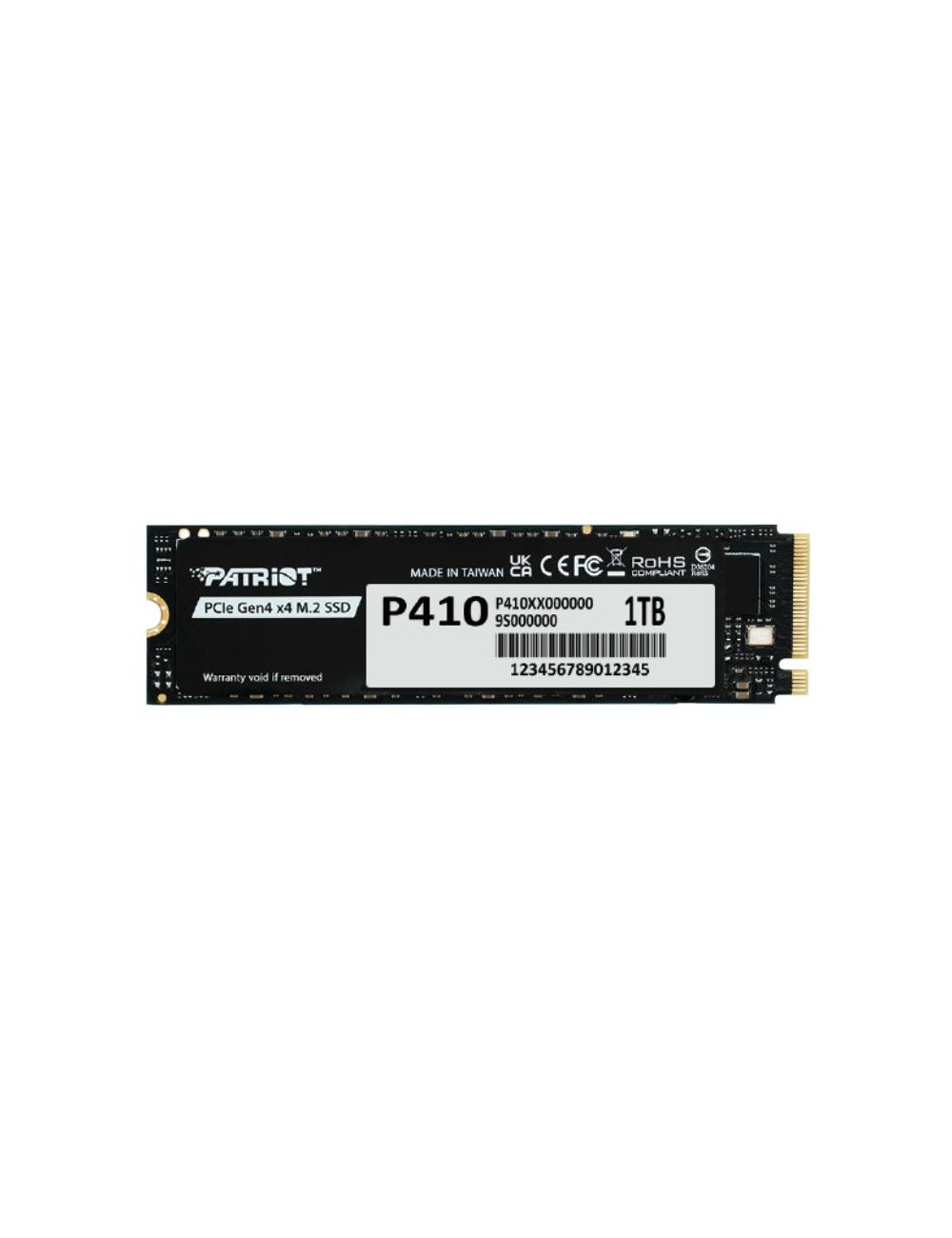 SSD|PATRIOT|320xTBW rating|NVMe Yes|PCI Express|M.2|1000 GB|P410P1TBM28H
