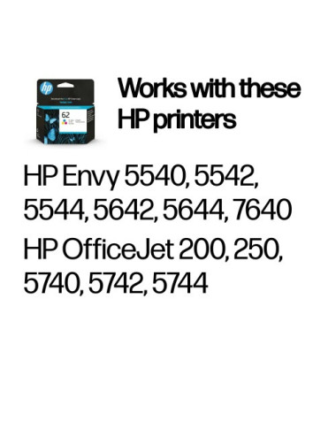 HP 62 Tri-color (C2P06AE)...