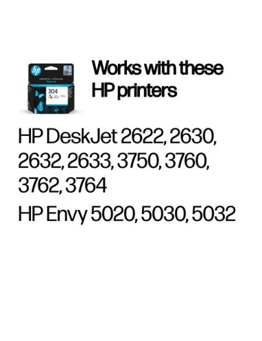 HP 304 Tri-color (N9K05AE)...