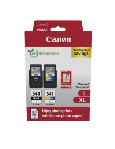 Canon PG-540L/CL-541XL...