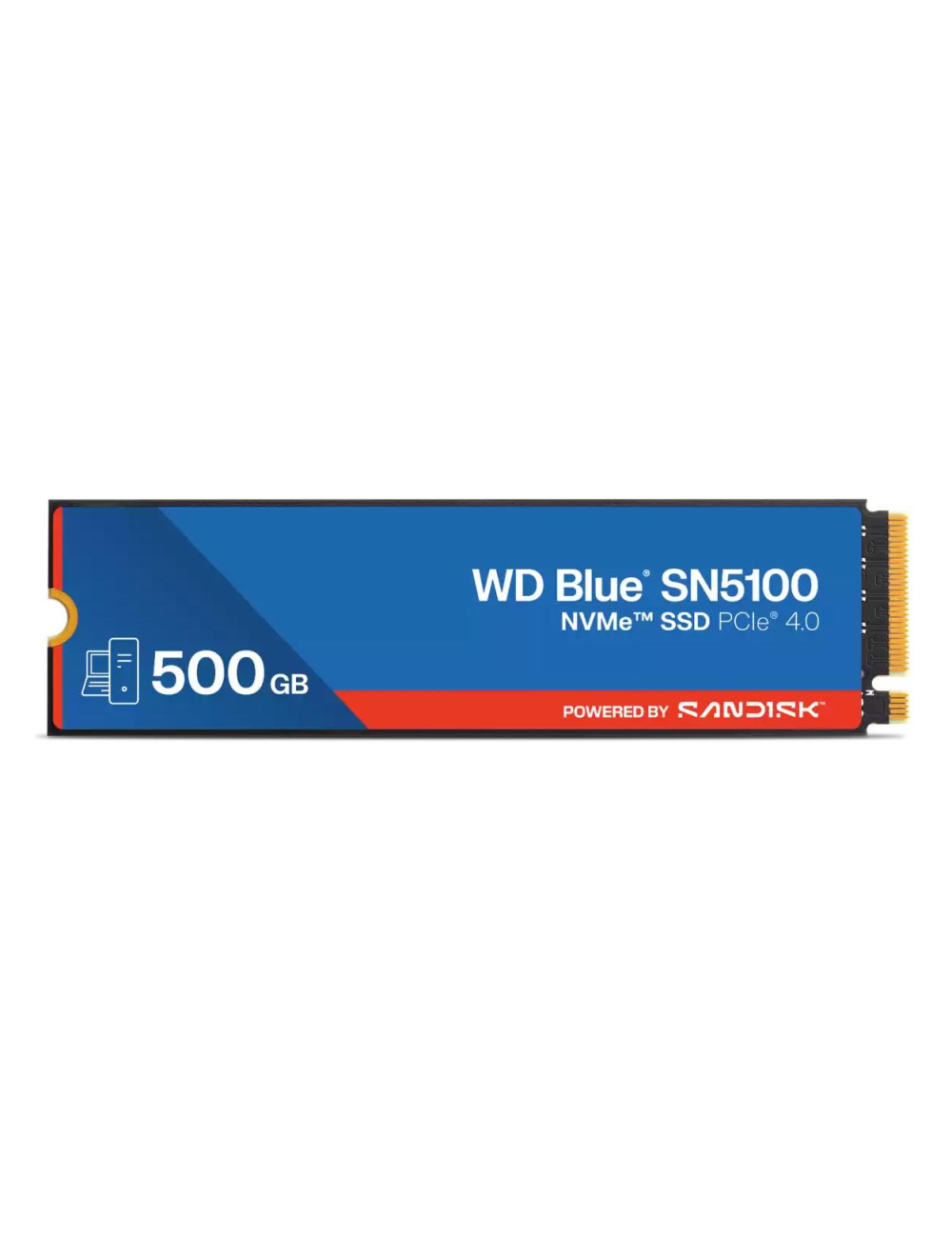 SSD|SANDISK|300xTBW rating|MTBF 1750000 h|Read speed 6600 MB/s|Write speed 5600 MB/s|NVMe Yes|PCI Express 4.0|M.2|500 GB|POWERED