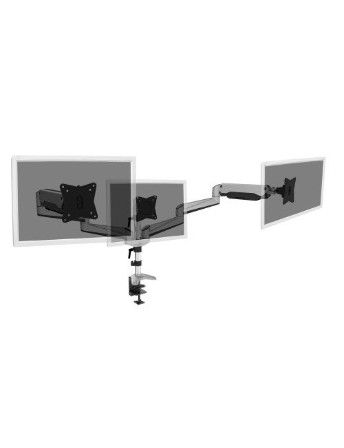 Digitus Desk Mount | Triple Monitor Gas Spring Mount DA-90363 | Adjustable Height, Tilt, Swivel | 15-27 " | Maximum weight (capa