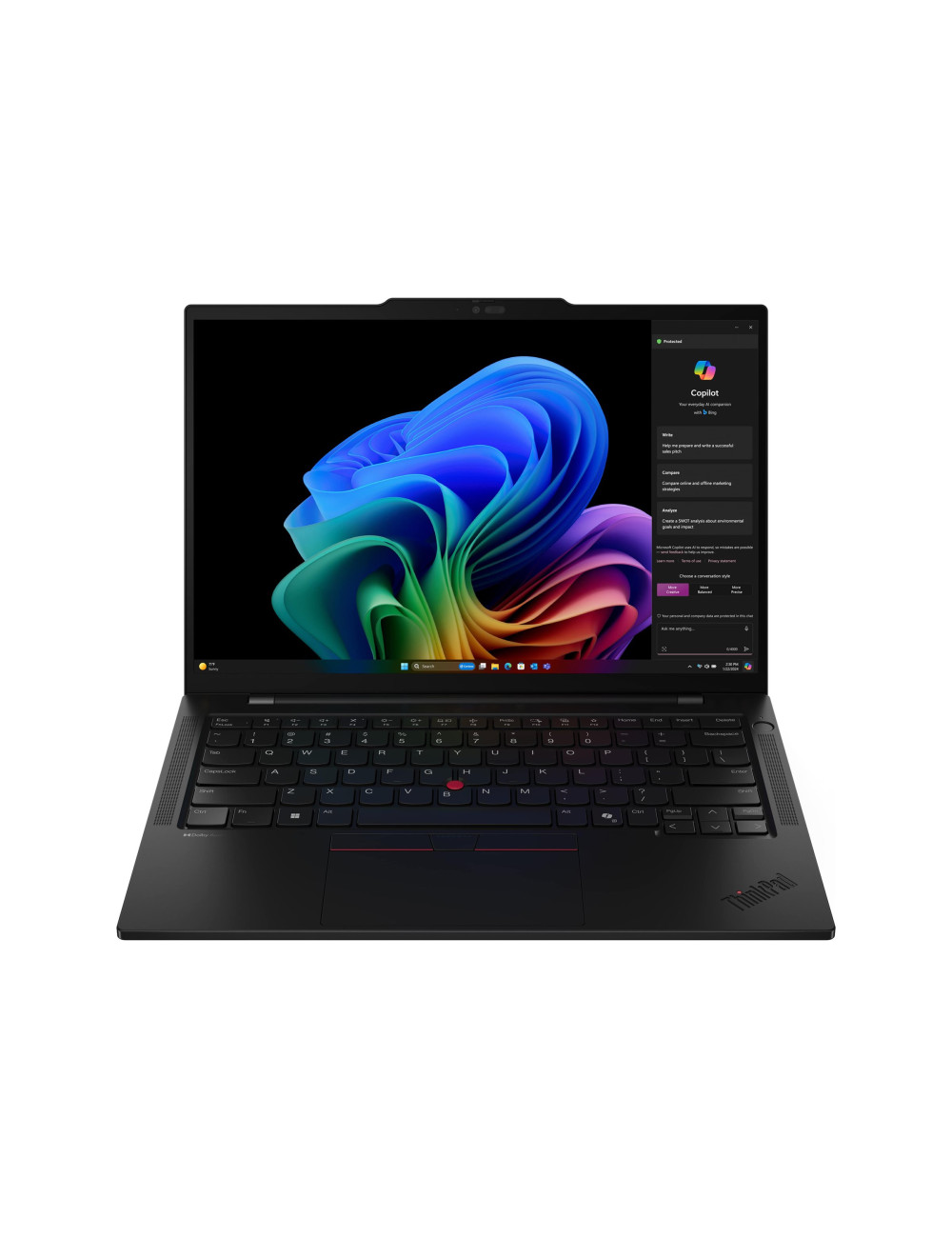 Lenovo ThinkPad T14s G6 Intel | Black | 14 " | IPS | WUXGA | 1920 x 1200 pixels | Anti-glare | Intel Core Ultra 7 | 258V | 32 GB