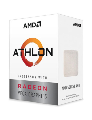AMD Athlon 3000G processor...