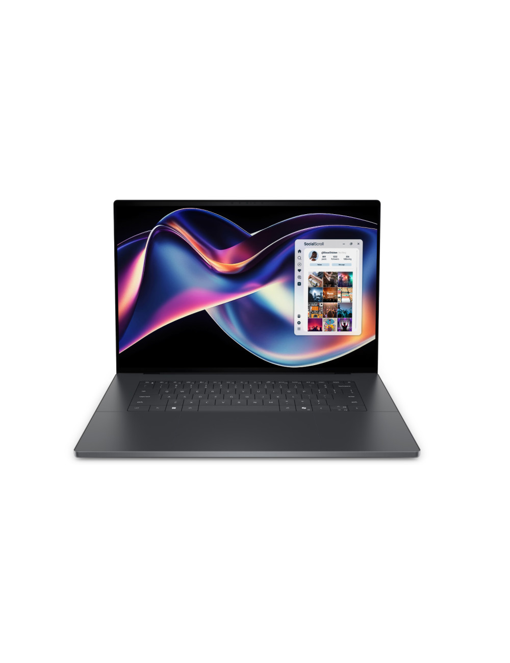 Dell XPS 16 DA16260 | Graphite | 16 " | OLED | Touchscreen | 3.2K | Intel Core Ultra X7 | 358H | 64 GB | LPDDR5x | Solid-state d