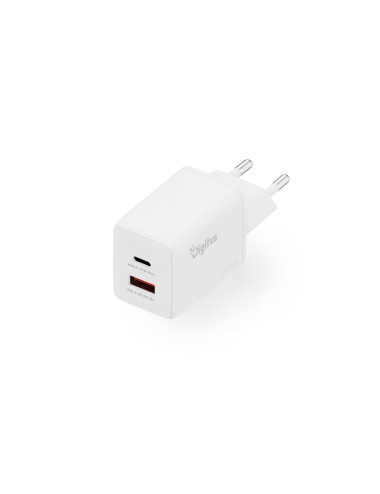 Digitus USB GaN Charger 45W, 1x USB-C, 1x USB-A | DA-10302