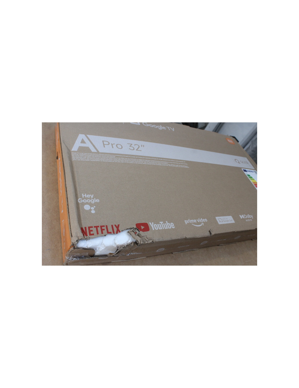 SALE OUT. Xiaomi QLED TV A Pro 2026 | 32" | Smart TV | Google TV | HD | Dark Gray | DAMAGED PACKAGING