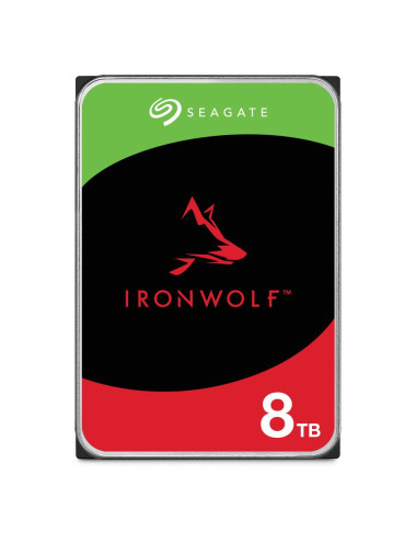 HDD|SEAGATE|IronWolf|8TB|SATA 3.0|256 MB|7200 rpm|Discs/Heads 5/10|3,5"|ST8000VN004