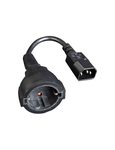 Cablexpert | Power adapter cord | PC-SFC14M-01 | 0.15 m