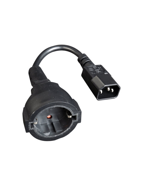 Cablexpert | Power adapter cord | PC-SFC14M-01 | 0.15 m