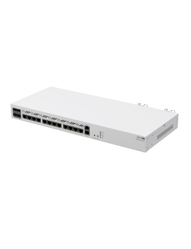 Mikrotik Cloud Core Router CCR2116-12G-4S+, 16-CORE 2 GHZ ARM CPU, 16 GB DDR4 RAM, 4x10G SFP+ ports, 13xGigabit LAN ports, 1x RJ