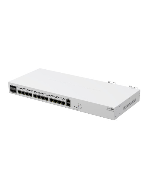 Mikrotik Cloud Core Router CCR2116-12G-4S+, 16-CORE 2 GHZ ARM CPU, 16 GB DDR4 RAM, 4x10G SFP+ ports, 13xGigabit LAN ports, 1x RJ