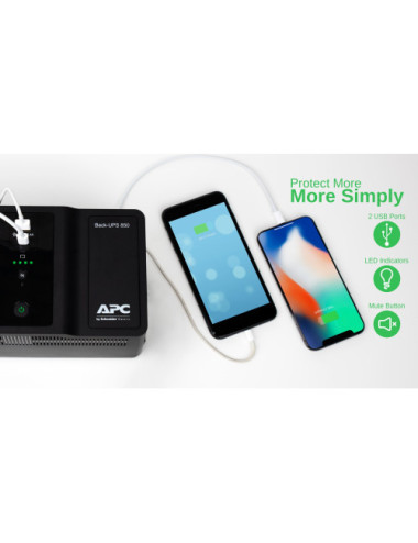 APC Back-UPS BE850G2 - UPS...