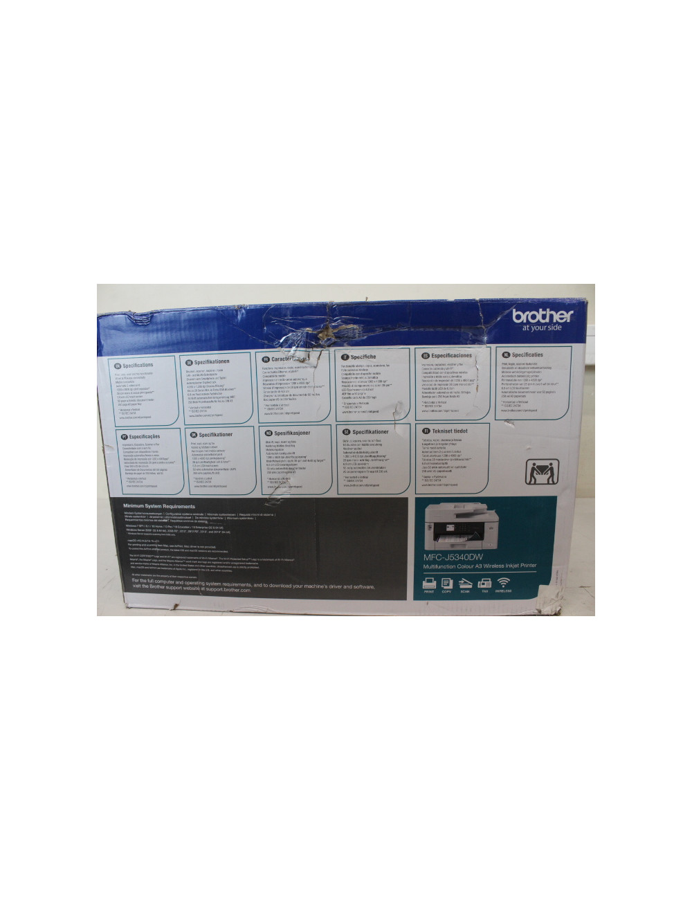 SALE OUT. Brother | MFC-J5340DW | Inkjet | Colour | 4-in-1 | A3 | Wi-Fi | DAMAGED PACKAGING