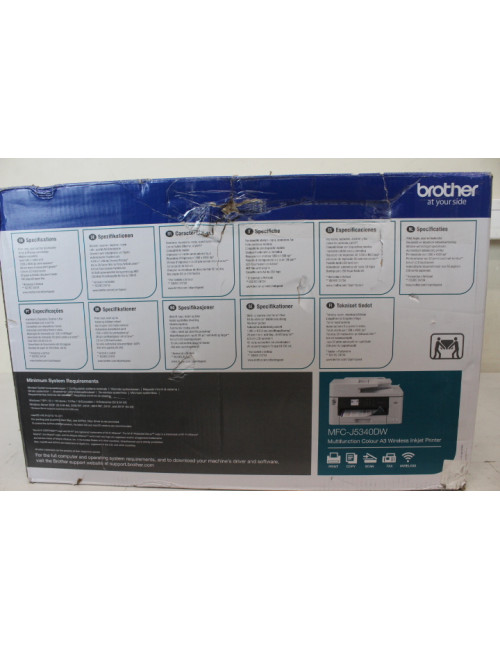 SALE OUT. Brother | MFC-J5340DW | Inkjet | Colour | 4-in-1 | A3 | Wi-Fi | DAMAGED PACKAGING