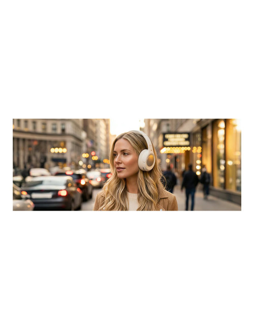 Muse Headphones | M-295 ANCW | Bluetooth | Over-Ear | Microphone | White | Noise canceling | Wireless