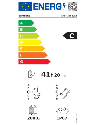 Samsung | Galaxy | A36 | Black | 6.7 " | Super AMOLED | 1080 x 2340 pixels | Qualcomm | Snapdragon 6 Gen 3 | Internal RAM 6 GB |