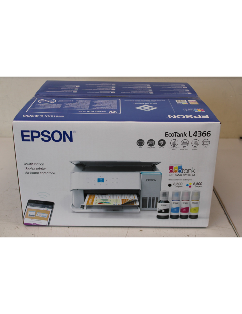 SALE OUT. Epson Multifunctional printer | EcoTank L4366 | Inkjet | Colour | A4 | Wi-Fi | DAMAGED PACKAGING