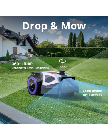 Vejos robotas Anthbot M5...