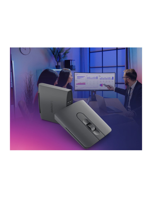 Lenovo ThinkPad Bluetooth Presenter Mouse (Aura Edition) | Wireless | Bluetooth | Thunder Grey