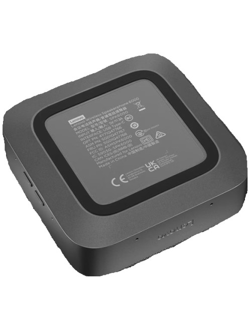 Lenovo | Speakerphone | 6000 | Built-in microphone | Bluetooth | Black