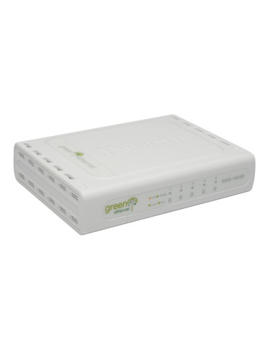 D-Link | Switch | DGS-1005D/E | Unmanaged | Desktop | Gigabit Ethernet (copper) ports quantity 5