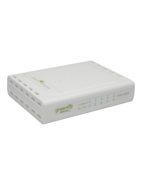 D-Link | Switch | DGS-1005D/E | Unmanaged | Desktop | Gigabit Ethernet (copper) ports quantity 5