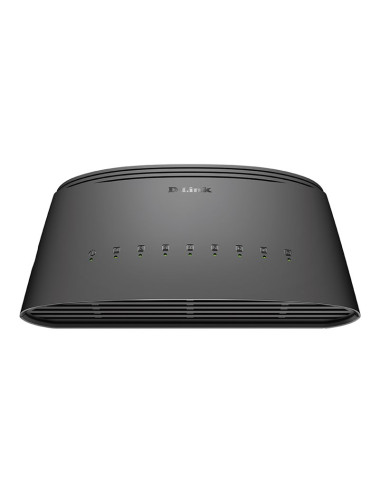 D-Link | Switch | DGS-1008D | Unmanaged | Desktop | Gigabit Ethernet (copper) ports quantity 8