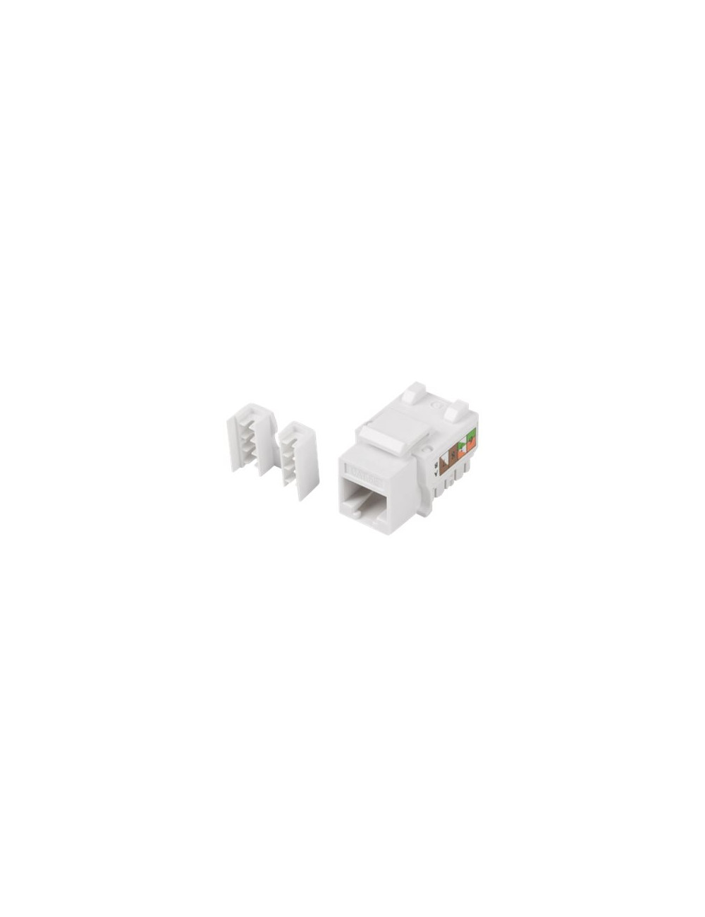 Lanberg | Keystone Module RJ45 to LSA CAT.5E, UTP | KSU5-1090 | White