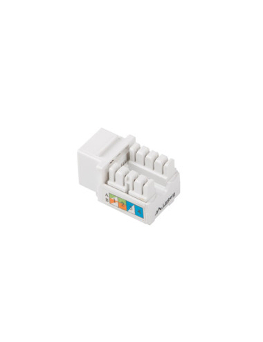 Lanberg | Keystone Module RJ45 to LSA CAT.5E, UTP | KSU5-1090 | White