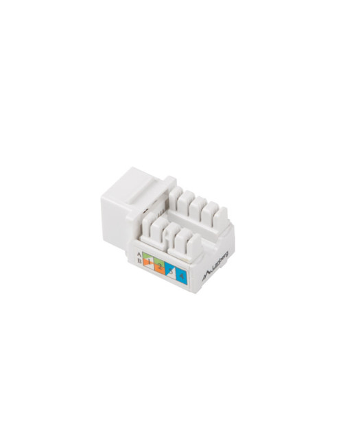 Lanberg | Keystone Module RJ45 to LSA CAT.5E, UTP | KSU5-1090 | White
