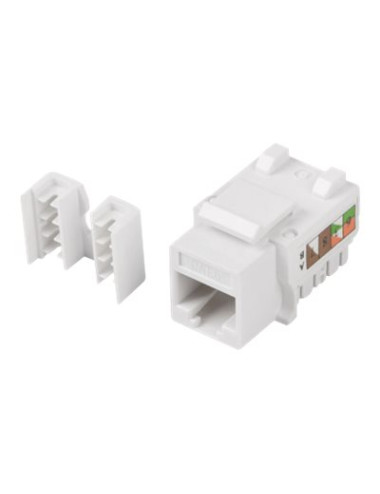Lanberg | Keystone Module RJ45 to LSA CAT.6, UTP | KSU6-1090 | White