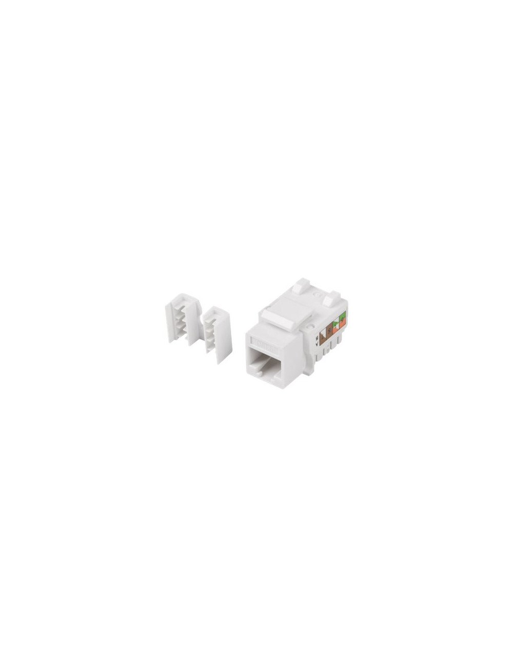 Lanberg | Keystone Module RJ45 to LSA CAT.6, UTP | KSU6-1090 | White