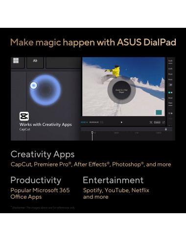 Asus ProArt P16 H7606WP-SR231X | Nano Black | 16 " | OLED | Touchscreen | 3K | 2880 x 1800 pixels | 120 Hz | Glossy | AMD Ryzen 