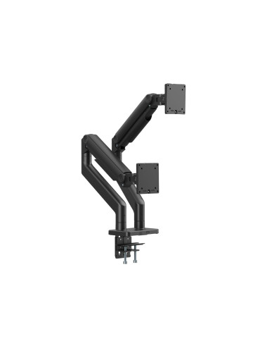 Digitus Desk Mount | Height, tilt, rotation, depth, pivot | Dual Monitor Mount | 2x 45 " | Maximum weight (capacity) 2x 20 kg | 