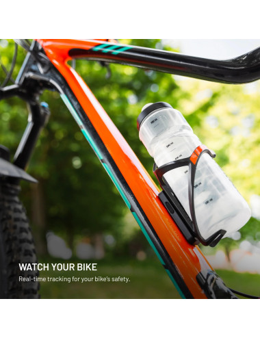 Fixed Tag Bikee with Find My Support | Black