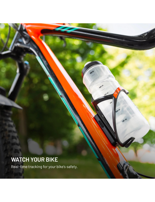 Fixed Tag Bikee with Find My Support | Black