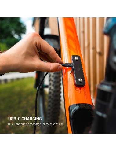 Fixed Tag Bikee with Find My Support | Black