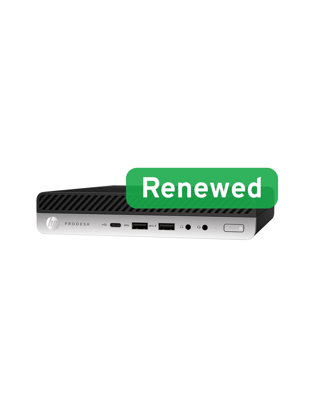 HP Renewed Grade A | ProDesk 600 G5 DM | Intel Core i3 | i3-9100T | 8 GB | NVMe | 128 GB | Intel UHD Graphics 630 | Windows 11 H