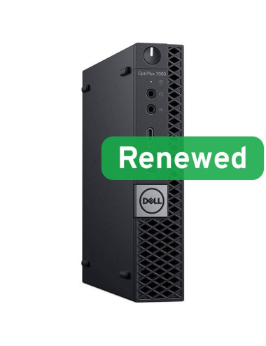 DELL Renewed Grade A | OptiPlex 7060 Micro | Intel Core i5 | i5 8500T | 8 GB | SSD | 128 GB | Intel UHD Graphics 630 | Windows 1