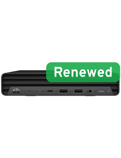 HP Renewed Grade A | EliteDesk 800 G8 | Intel Core i5 | i5-11500T | 16 GB | SSD | 256 GB | Intel UHD Graphics 750 | Windows 11 P